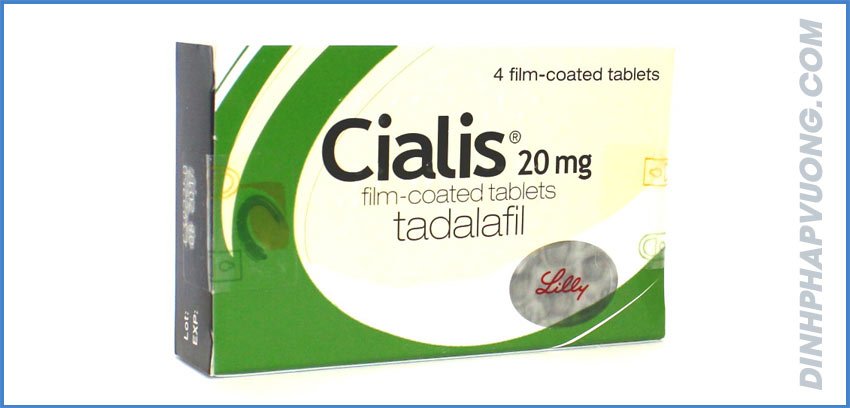 Hình ảnh hộp thuốc Cialis