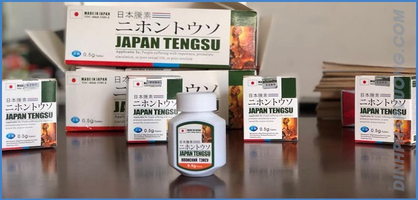 Hình ảnh lọ thuốc Japan Tengsu